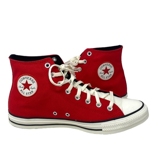 Converse Chuck Taylor Canvas High Top For Men Shoes Red White Sneaker A06008F - Picture 6 of 10